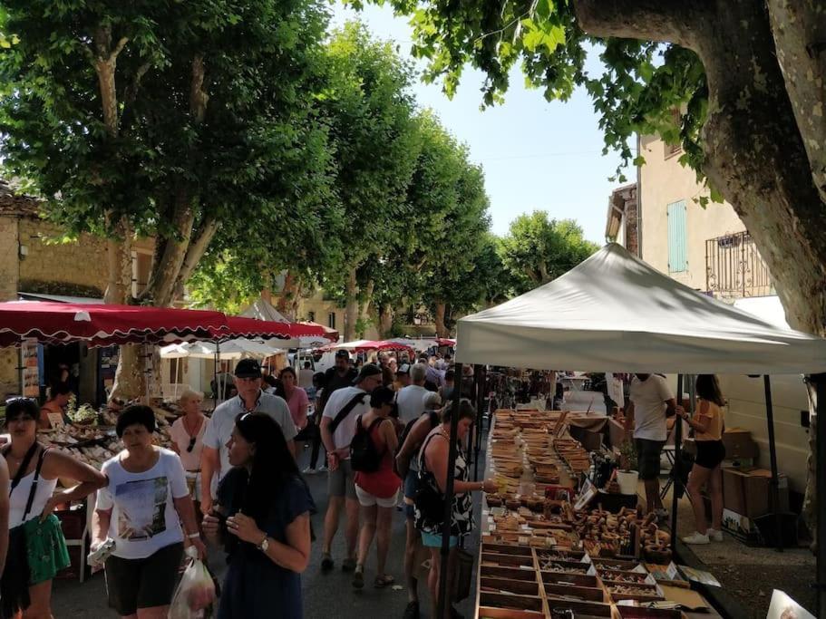 Maisonnette Au Pied Du Mont Ventoux Ste Colombe 贝端 外观 照片